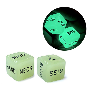 Fun Erotic Adult Games / Luminous Toy Dices for Couples / Tabletop Sex Games - EVE's SECRETS